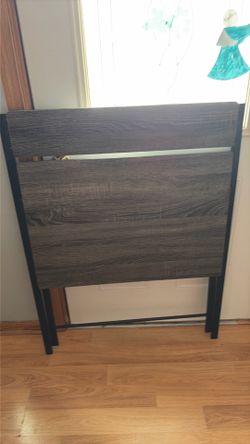 Modern Black Computer Desk with Monitor Shelf – Wood Grain Finish – Home Office, Gaming & Study Desk