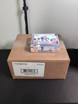 Case of Topps Disneyland 70th Anniversary Hobby Boxes (12 Boxes Total)