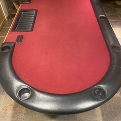 Poker Table Sturdy with Folding Legs