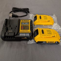 New DeWalt 20V Batteries and Charger
