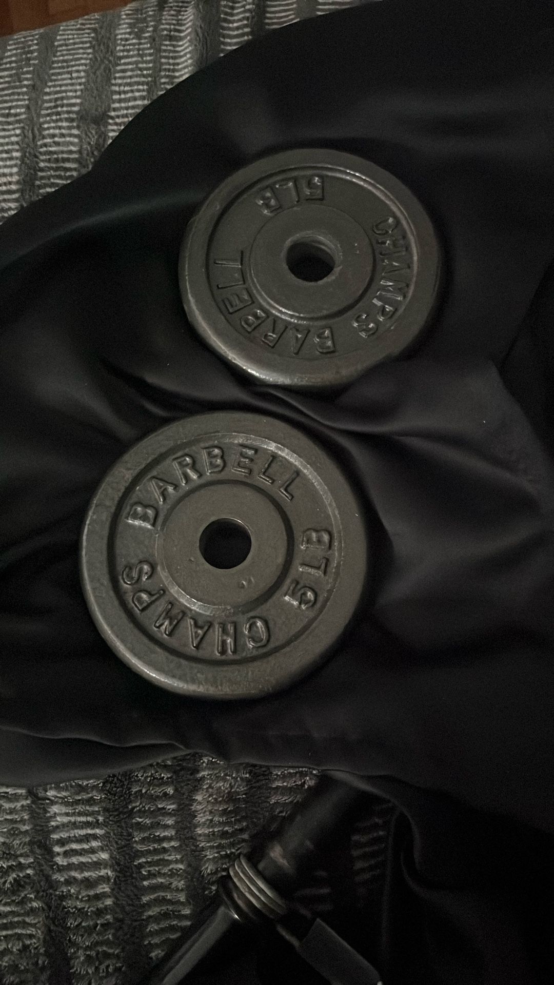Champs Barbell 5lb Weights