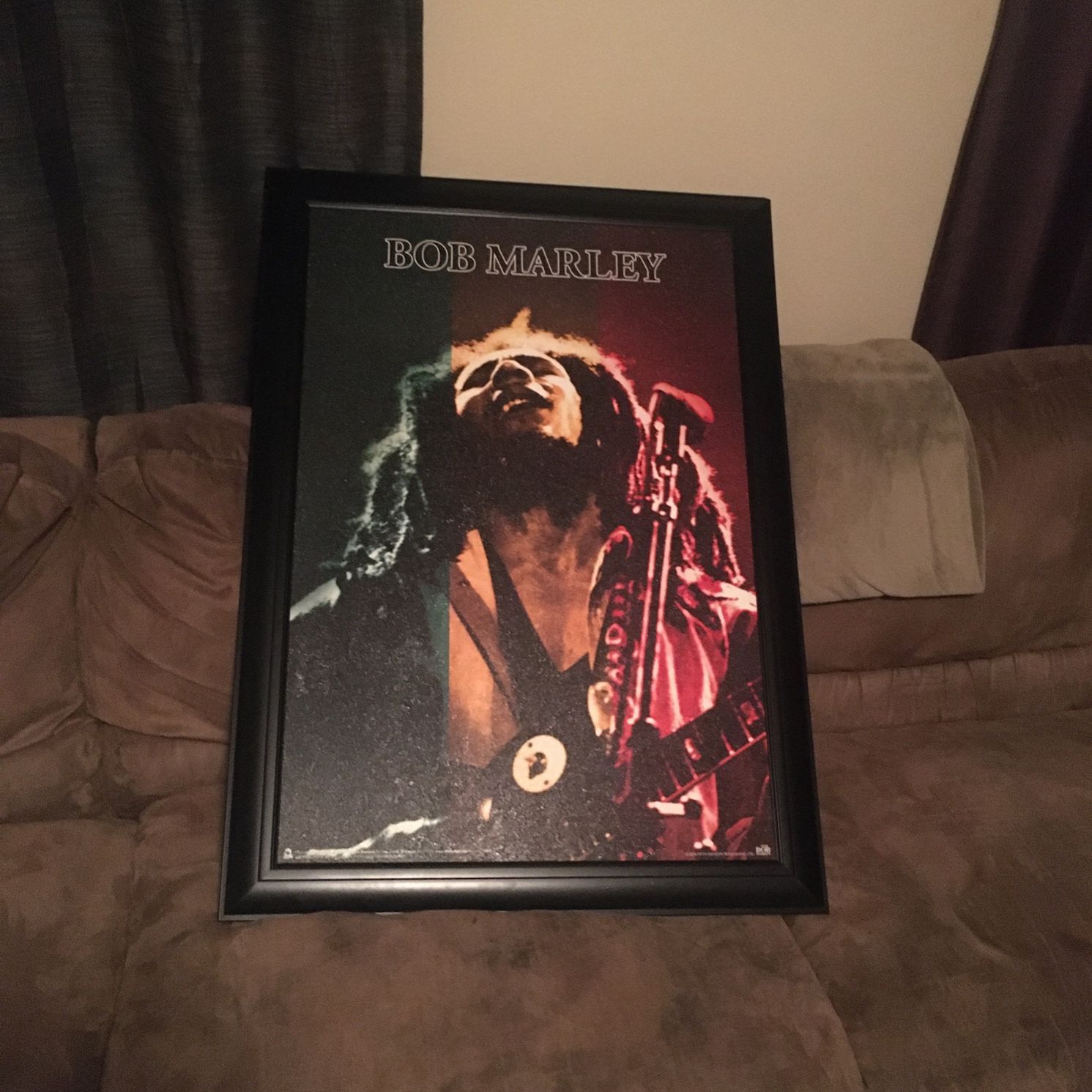 Bob Marley Picture Frame $20 Or Best Offer!