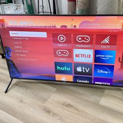 55” TCL Roku TV - Perfect Condition!!
