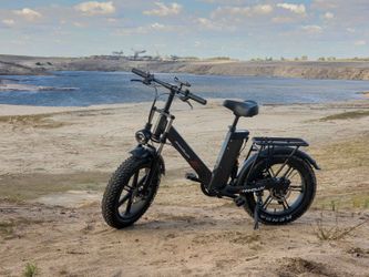 PHNHOLUN C6 Pro 20" Fat Tire Electric City Bike 1000W Motor 48V 17.5Ah Battery