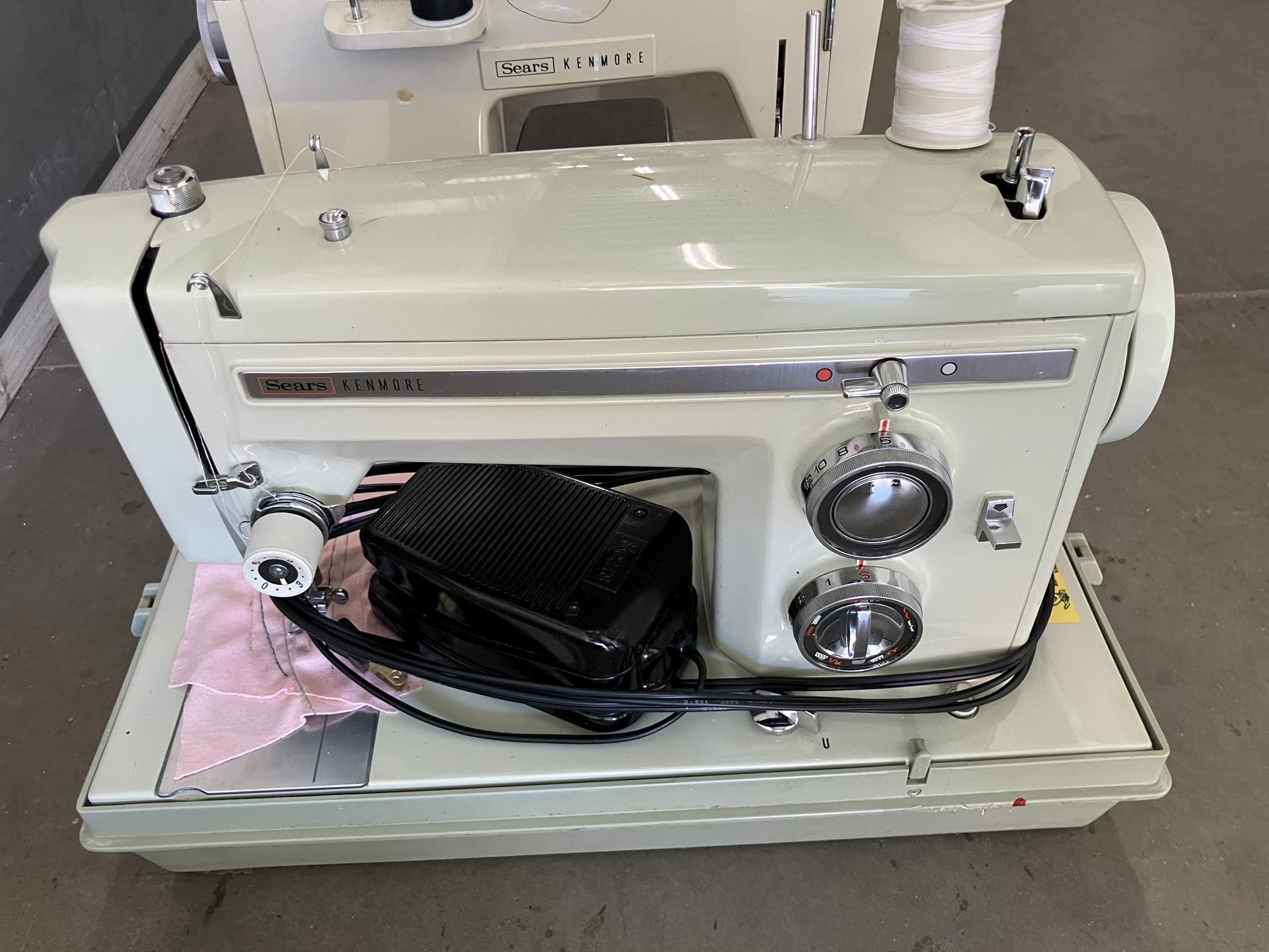 2 Sears Kenmore Sewing Machines, Very Clean