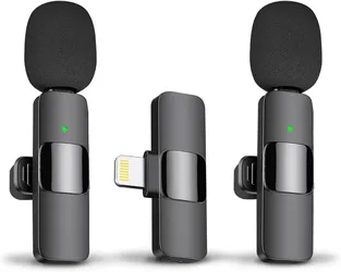 MAYBESTA Professional Wireless Lavalier Lapel Microphone for iPhone