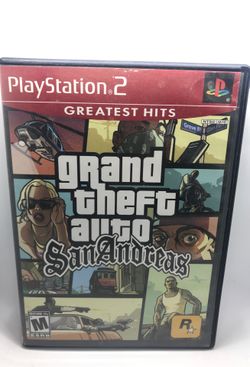 Grand Theft Auto San Andreas Sony PlayStation 2