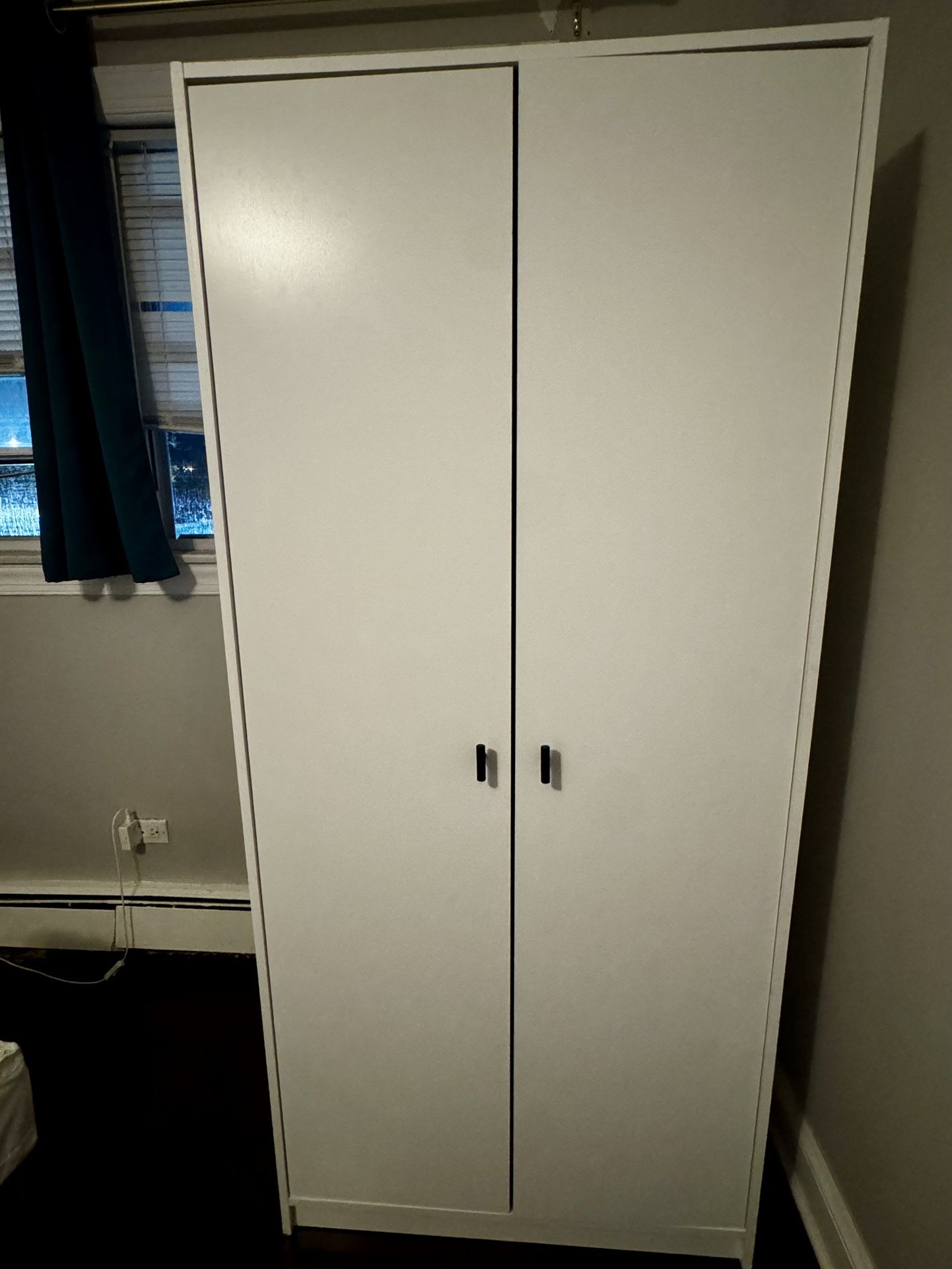 White Wardrobe / Armoire  Cabinent 