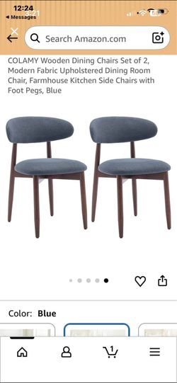 Dining chair set of 2
