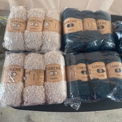 💯 Micro polyester Yarn-Knitting Or crocheting