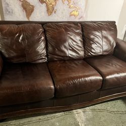 Authentic Leather Couches