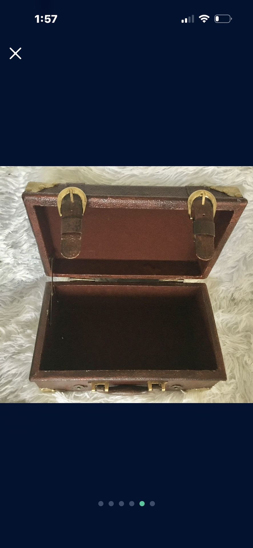 Home Decoration Trunk Steamer Suitcase