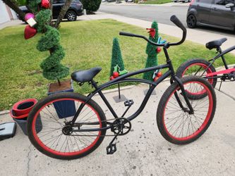 Beach cruiser. Bicycle
