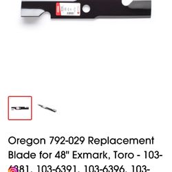 Mower Blade Replacement 