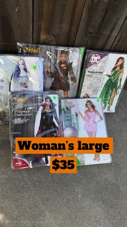 Woman’s Large New Costume $35 Each 