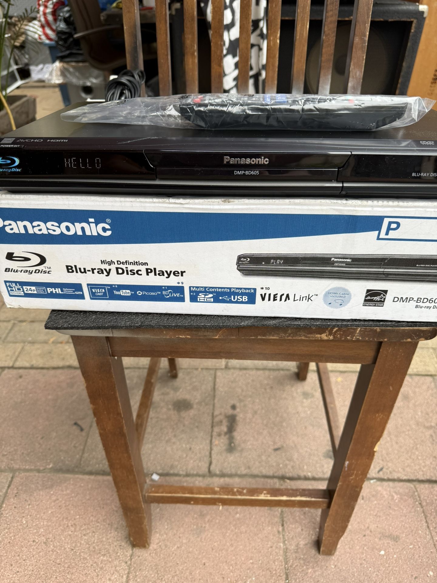 Panasonic Blu Ray Disc Player