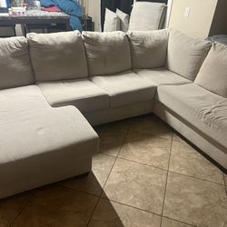 ashley furniture 3 piece sectional with chaise , ObO