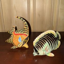 Antique Fish Figurines 