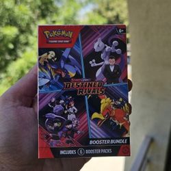 Pokemon Destined Rivals Booster Bundle!!!!