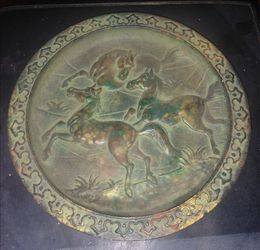 Antique Bradley & Hubbard Wall Plaque