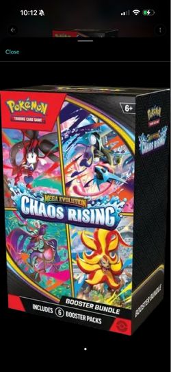 Pokémon TCG Chaos Rising Booster Bundle