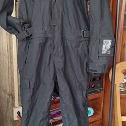 Mens Waterproof One Pieces Snowsuits Winter Ski Suits for Skiing Outdoor Sports
