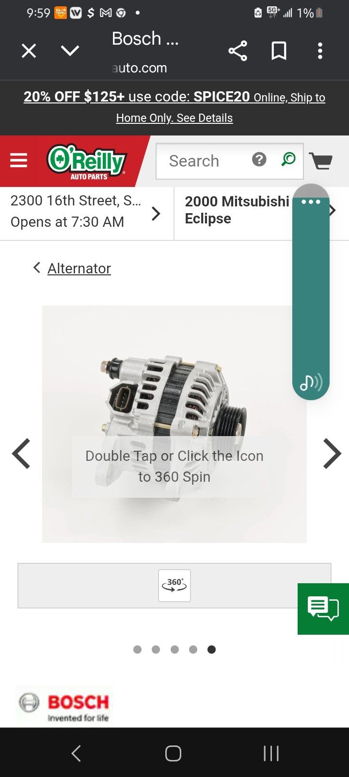 Bosch Alternator