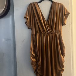 Gold Dress