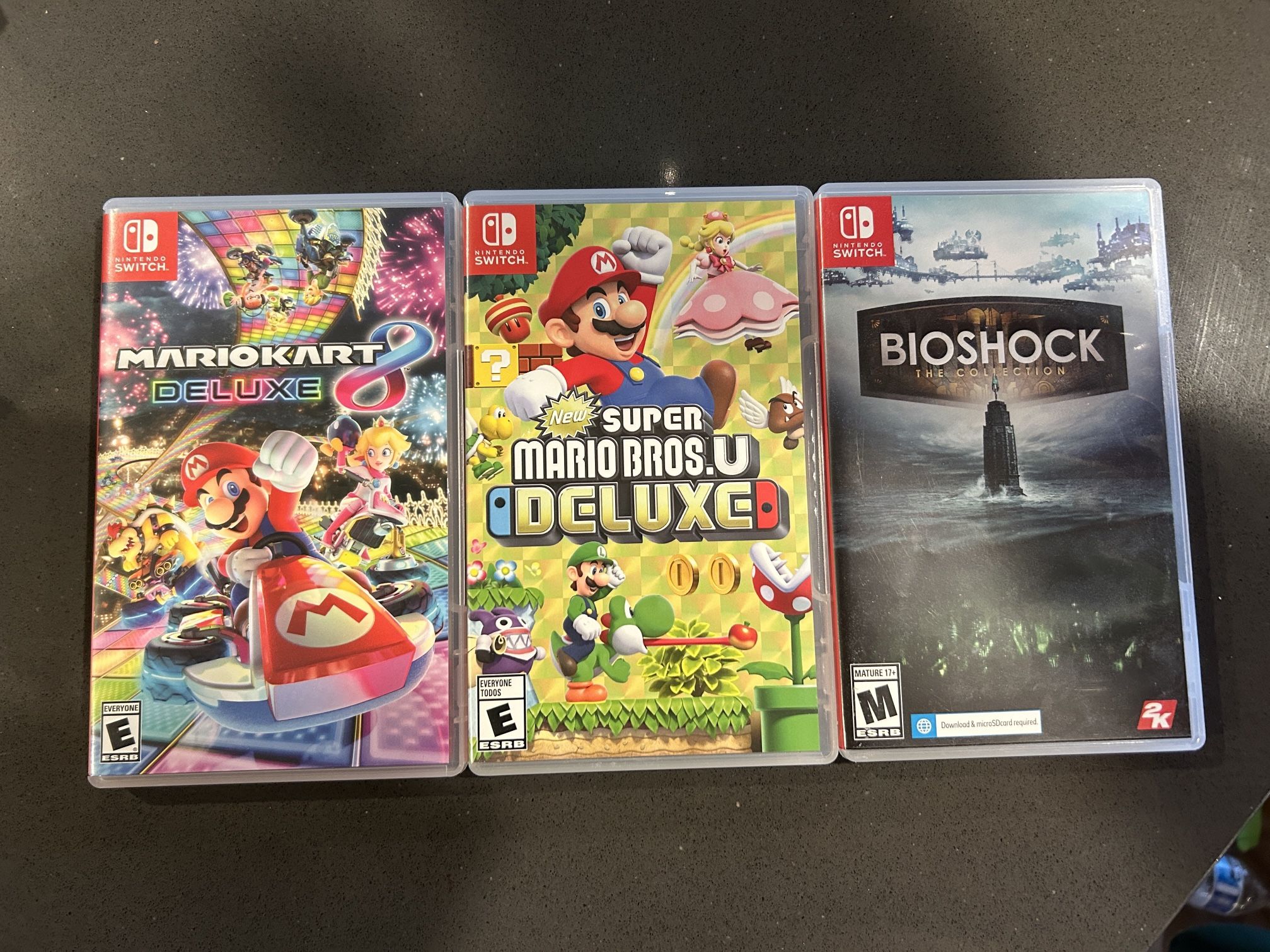 Some Nintendo switch games
