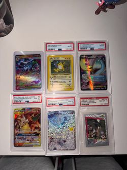 Graded Pokémon cards