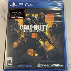 *NEW* Call of Duty Black Ops 4 PS4 FACTORY SEALED