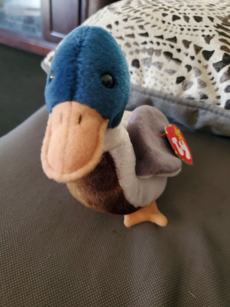 Jake Beanie Baby w Errors