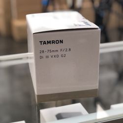 Tamron 28-75mm F/2.8 Di III VXD G2 