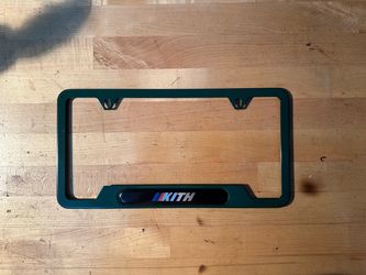 Kith x BMW License Plate Frame