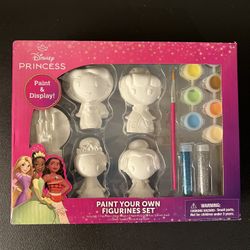 Innovative Designs Disney Princess DIY Paint Your Own Figurines Arts and Crafts