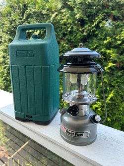 Coleman Dual Fuel Camping Lantern with Case