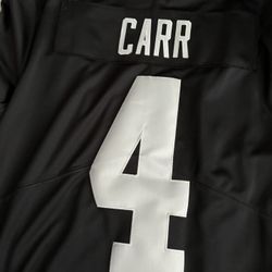 Derek Carr Raiders Onfield Jersey