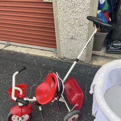 Kids Push Pedal Bike