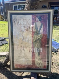 Parisian Framed Wall Art