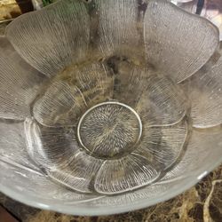 Antique Glass Fruit Bowl
