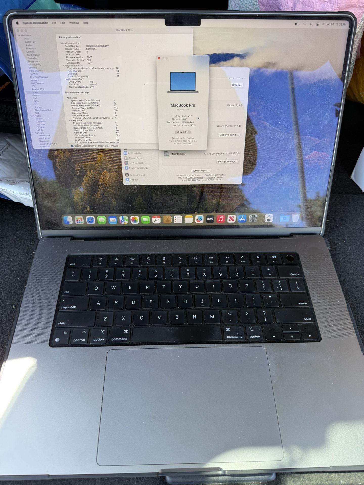 New Apple MacBook Air Space Gray 15” M2 8gb Ram 256gb SSD W AppleCare Plus 2027!!!!