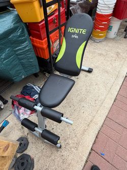 Ignite by SPRI Adjustable Weight Bench