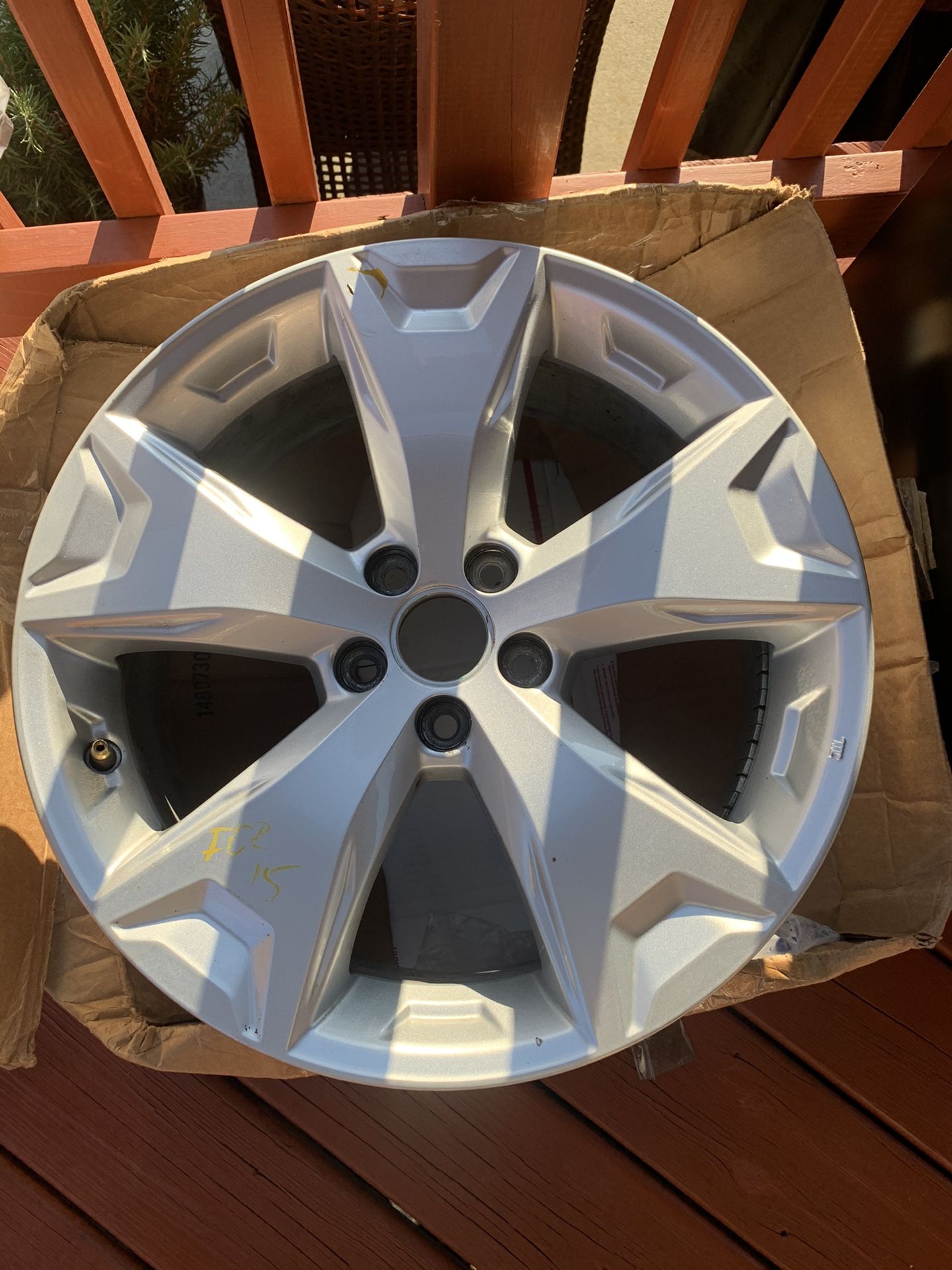 17" SUBARU FORESTER (2014/2016) FACTORY OEM ORIGINAL RIM