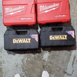 Dewalt Milwaukee Drill Box