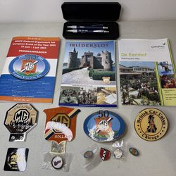 Vintage MG Chicagoland Badge Emblems 50 years