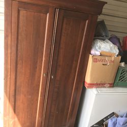 Cherry Oak Wood Armoir