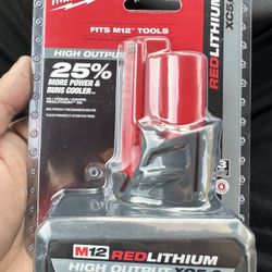 M12 12-Volt Lithium-Ion XC High Output 5.0 Ah Battery Pack