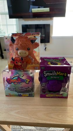 Squishy grapes , ducks & cow