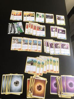 Pokémon cards Trainers/energy’s