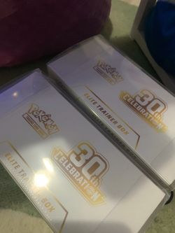 POKÉMON 30TH ANNIVERSARY ETB x2